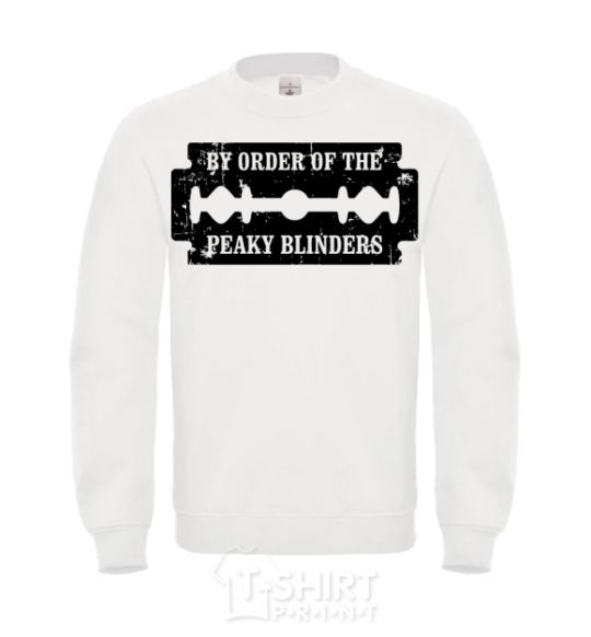 Sweatshirt By order of the peakly blinders White фото