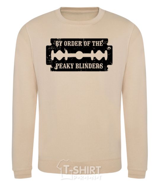 Sweatshirt By order of the peakly blinders sand фото