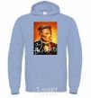 Men`s hoodie Arthur Shelby Sharp Visors sky-blue фото