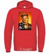 Men`s hoodie Arthur Shelby Sharp Visors bright-red фото