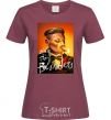 Women's T-shirt Arthur Shelby Sharp Visors burgundy фото