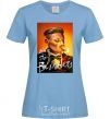 Женская футболка Артур Шелби Острые козырьки Голубой фото