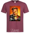 Men's T-Shirt Arthur Shelby Sharp Visors burgundy фото