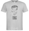 Men's T-Shirt Sharp visors are white grey фото