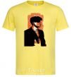 Men's T-Shirt Sharp visors stencil cornsilk фото