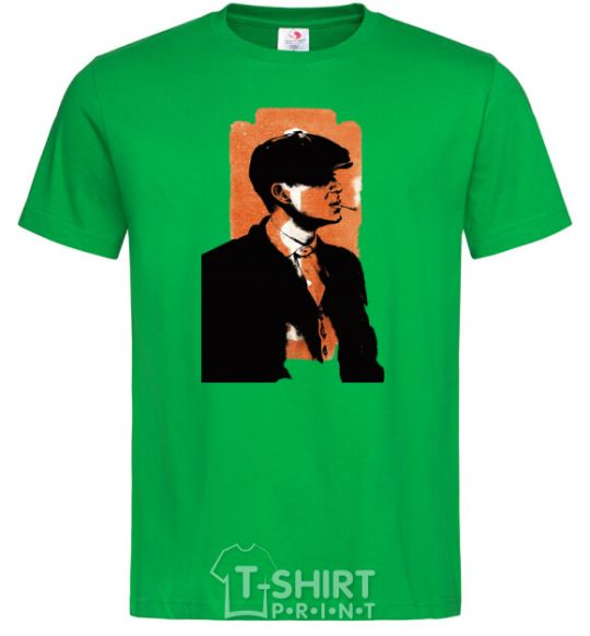 Men's T-Shirt Sharp visors stencil kelly-green фото