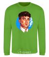 Sweatshirt Thomas Shelby with a Sharpie cigarette orchid-green фото
