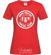 Women's T-shirt Antisocial club Daria red фото