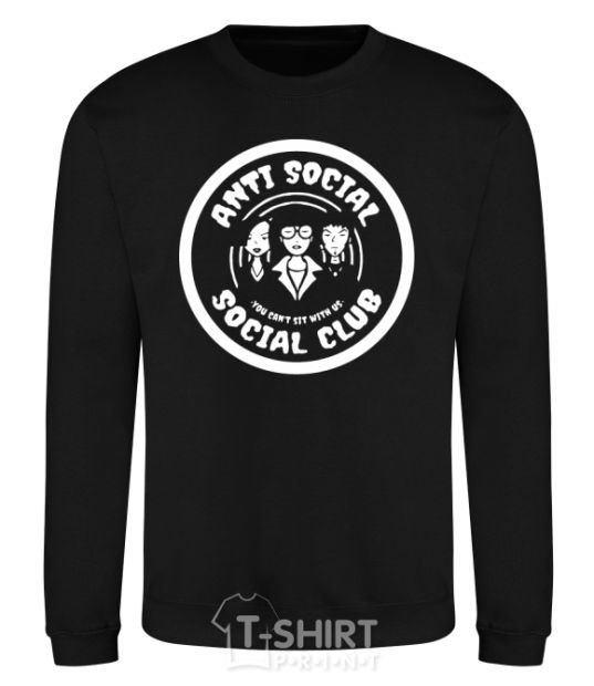 Sweatshirt Antisocial club Daria black фото