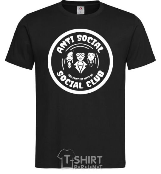 Men's T-Shirt Antisocial club Daria black фото