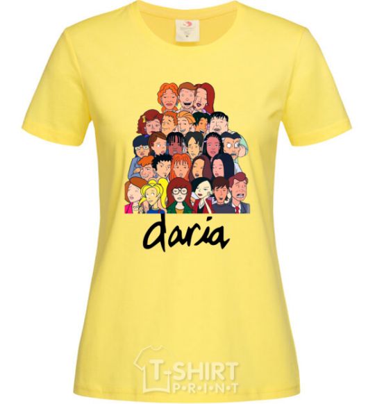 Women's T-shirt Daria cornsilk фото