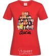 Women's T-shirt Daria red фото