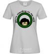 Women's T-shirt Daria logo grey фото