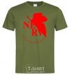 Men's T-Shirt Evangelion anime Evangelion millennial-khaki фото