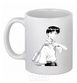 Ceramic mug Daco Evangelion White фото