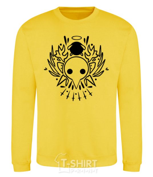 Sweatshirt Evangelion icon yellow фото