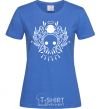 Women's T-shirt Evangelion icon royal-blue фото