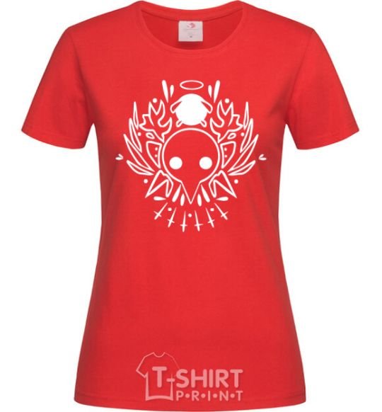 Женская футболка Evangelion иконка Красный фото