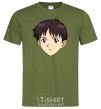 Men's T-Shirt Evangelion Sinzdi millennial-khaki фото