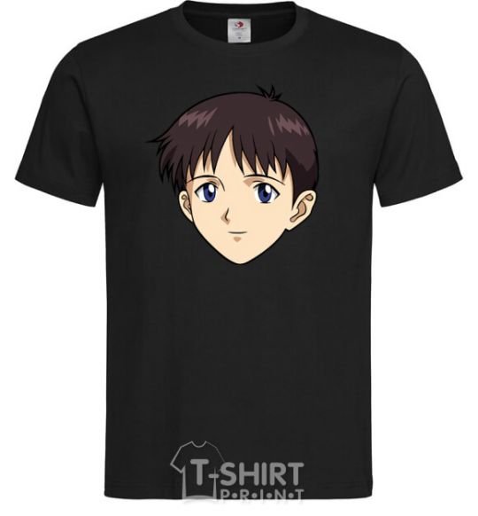 Men's T-Shirt Evangelion Sinzdi black фото