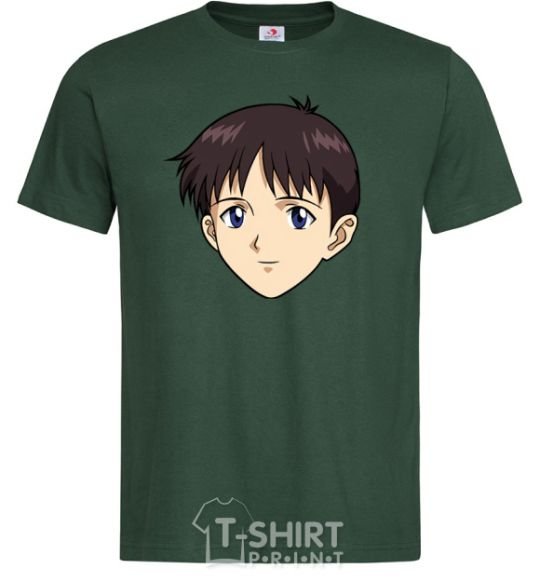 Men's T-Shirt Evangelion Sinzdi bottle-green фото