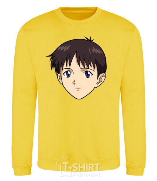 Sweatshirt Evangelion Sinzdi yellow фото