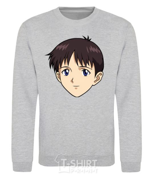 Sweatshirt Evangelion Sinzdi sport-grey фото