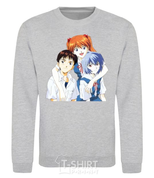 Sweatshirt Asuka Shinji Rei sport-grey фото