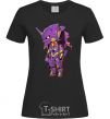 Women's T-shirt Evangelion robot anime black фото