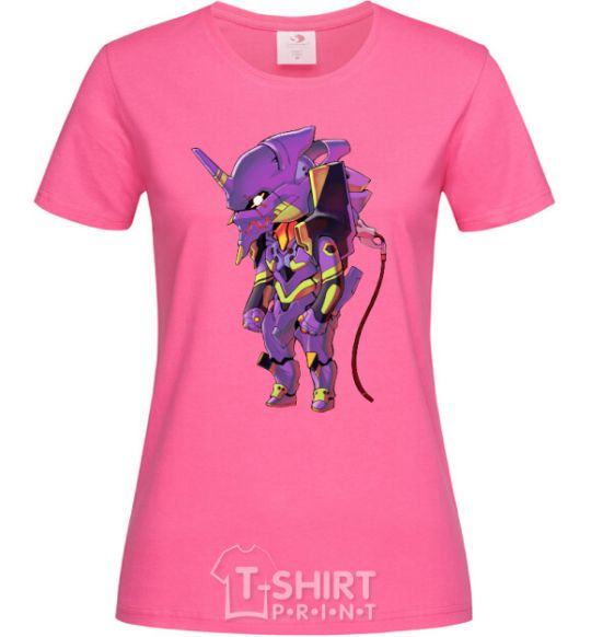 Women's T-shirt Evangelion robot anime heliconia фото