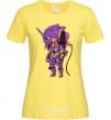 Women's T-shirt Evangelion robot anime cornsilk фото