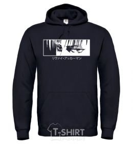 Men`s hoodie Levi ackerman (white) black фото