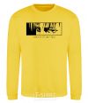 Sweatshirt Levi ackerman (white) yellow фото