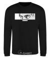 Sweatshirt The eyes of anime black фото