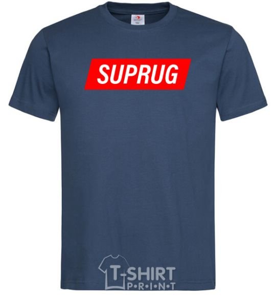 Men's T-Shirt SUPRUG navy-blue фото