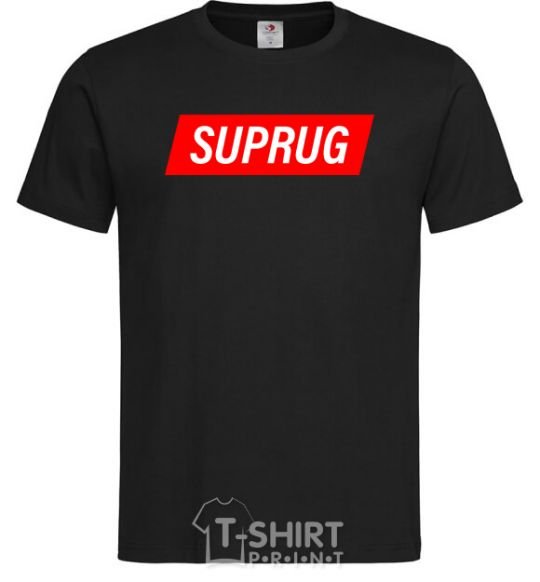 Men's T-Shirt SUPRUG black фото