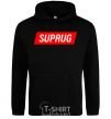 Men`s hoodie SUPRUG black фото