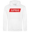 Men`s hoodie SUPRUG White фото