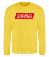 Sweatshirt SUPRUG yellow фото