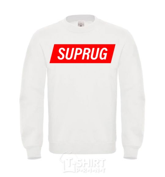 Sweatshirt SUPRUG White фото