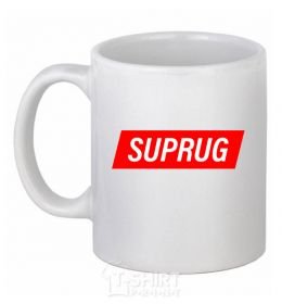 Ceramic mug SUPRUG White фото