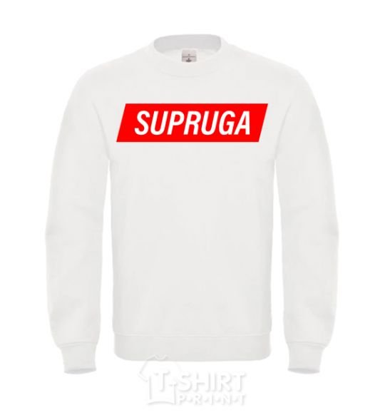 Sweatshirt SUPRUGA White фото