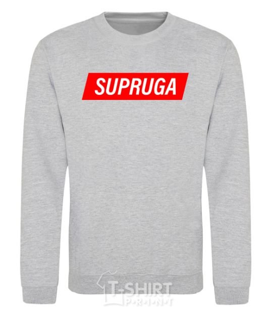 Sweatshirt SUPRUGA sport-grey фото