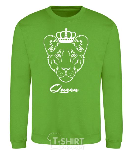 Sweatshirt Lioness queen queen queen orchid-green фото