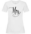Women's T-shirt Paired mrs monogram White фото