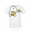 Men's T-Shirt Steamed bunny chips White фото