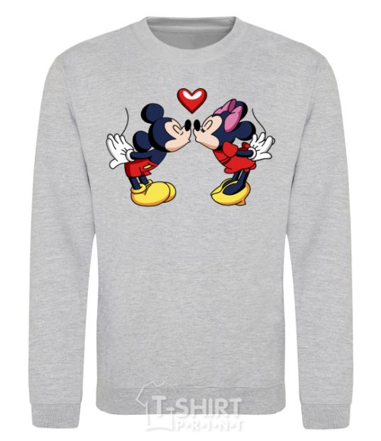 Sweatshirt Mickey Mouse love sport-grey фото