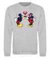 Sweatshirt Mickey Mouse love sport-grey фото