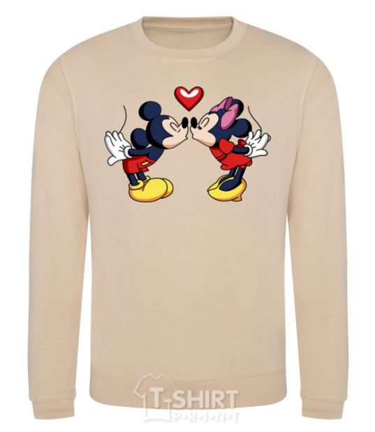 Sweatshirt Mickey Mouse love sand фото