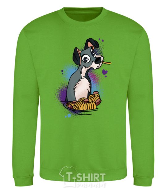 Sweatshirt Dog Noodle Lady and the Tramp orchid-green фото